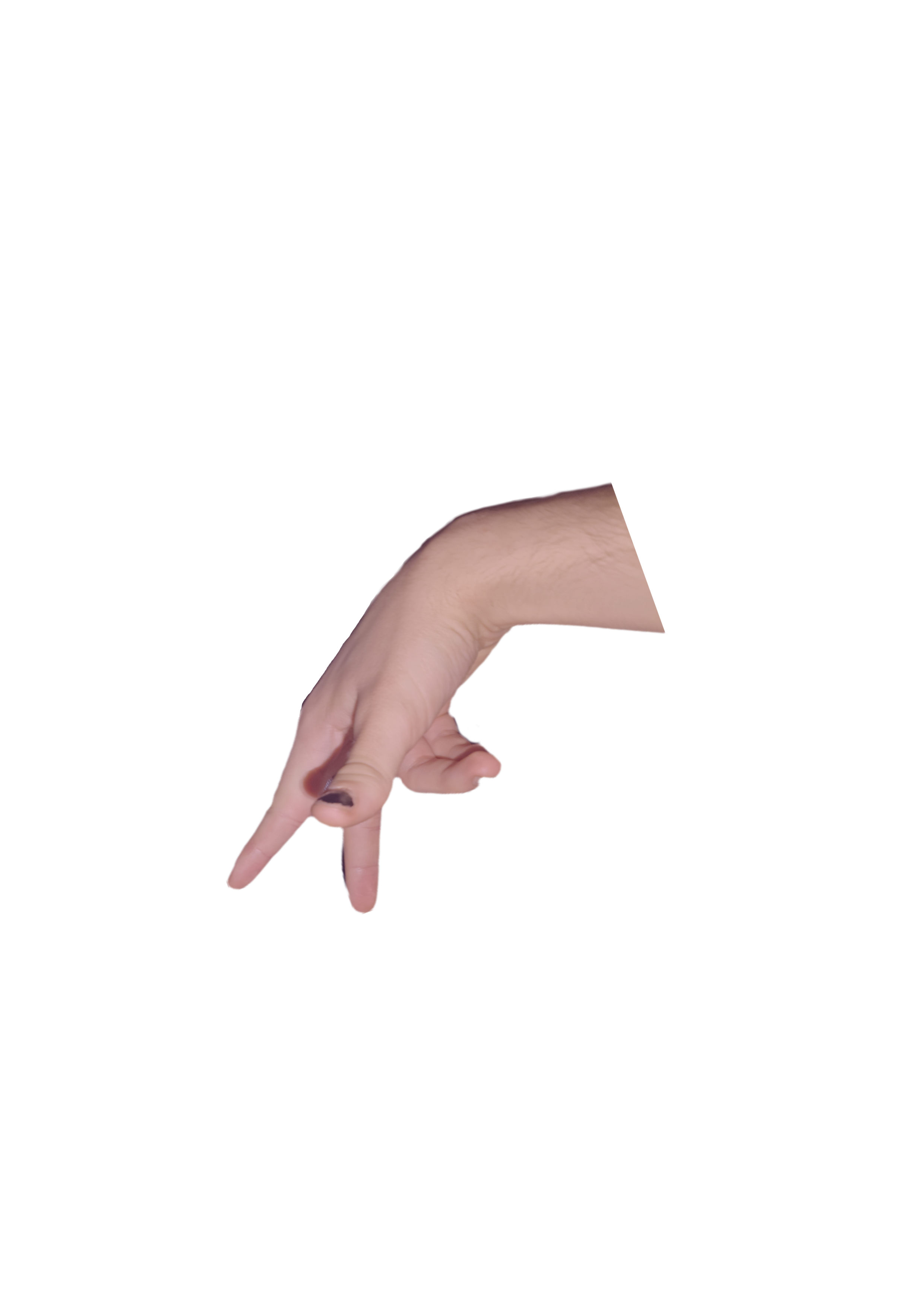 decorative hand right